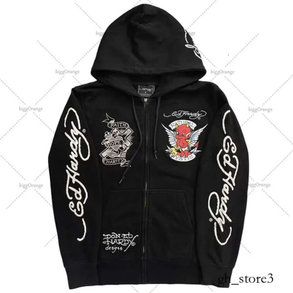 Erkek Hoodies Sweatshirts Street Casual çok yönlü harajuku tarzı fermuar sweatshirt Erkekler Amerikan Gotik Kaya Kafatası Kemikleri Büyük Boy Hoodie Erkekler Y2K 213