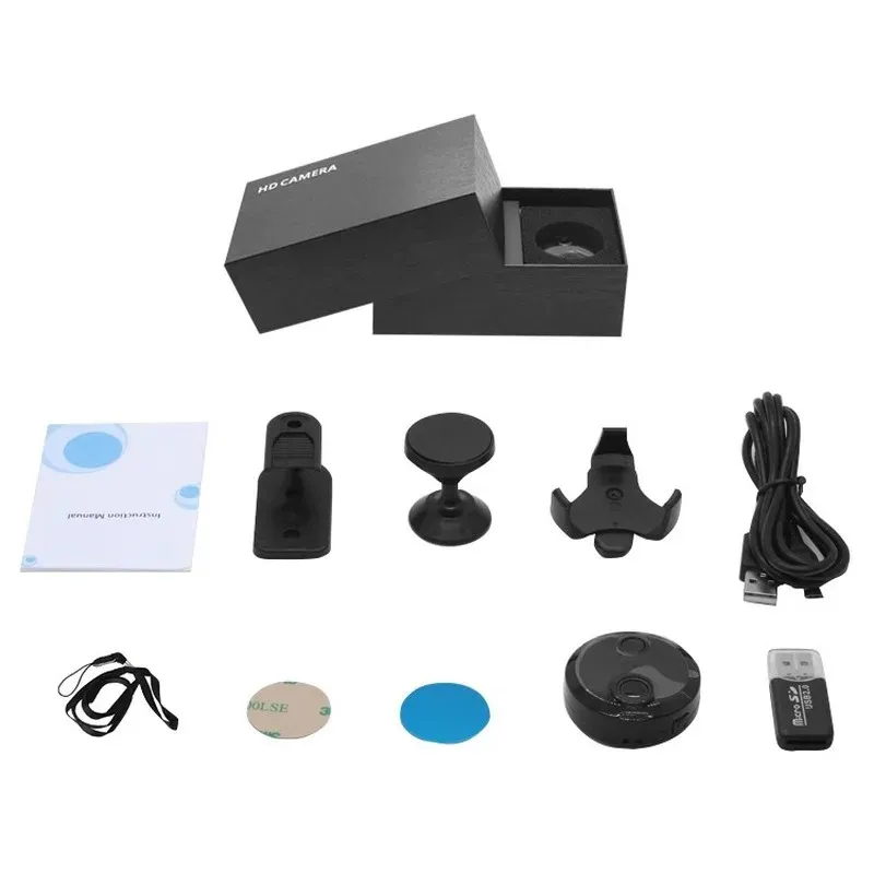 Nieuwe 2024 ANPWOO Wireless Camera 1080p HD Wifi Home Network Home Security Camera System Plus Memory Card