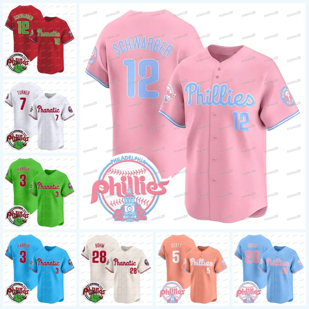 7 Trea Turner, Bryce Harper, Kyle Schwarber, Bryson Stott, Alec Bohm ...