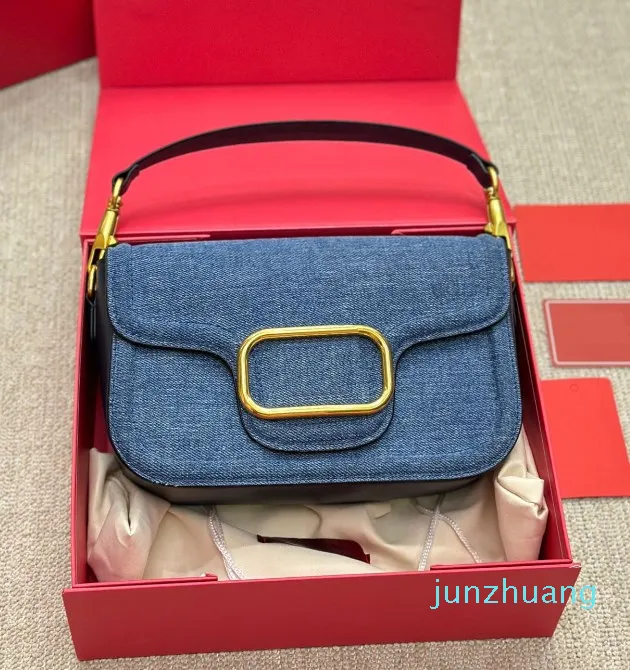 2024 sac fourre-tout de luxe Denim sac de créateur sac à main femmes Vintage messager dames mode sacs à bandoulière classique bandoulière sac à main