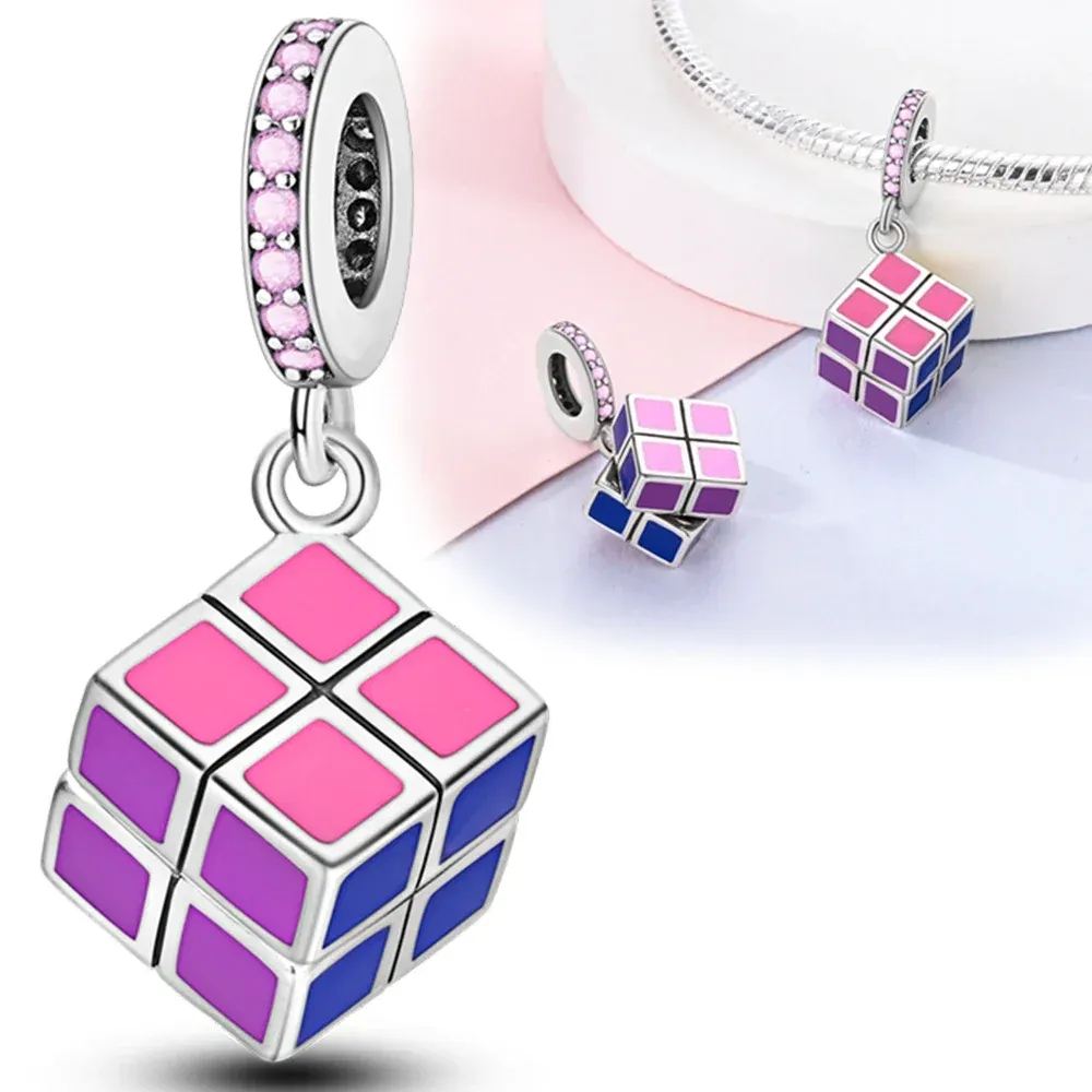 925 Sterling Silver Pink Heart Charm Beads For Pandora Bracelet Metallic Pendant Cremation Jewelry Gift For Women From Ddmycrazy 8.99 DHgate.Com