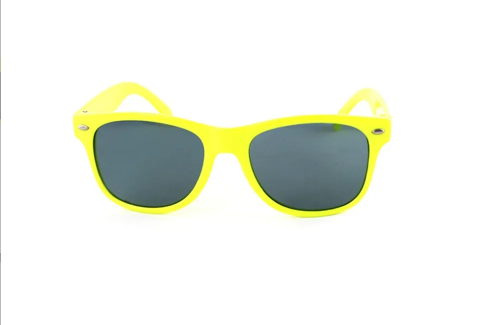 Lunettes de soleil enfants filles garçons colorées enfants lunettes de soleil PC Protection UV lunettes lunettes de haute qualité