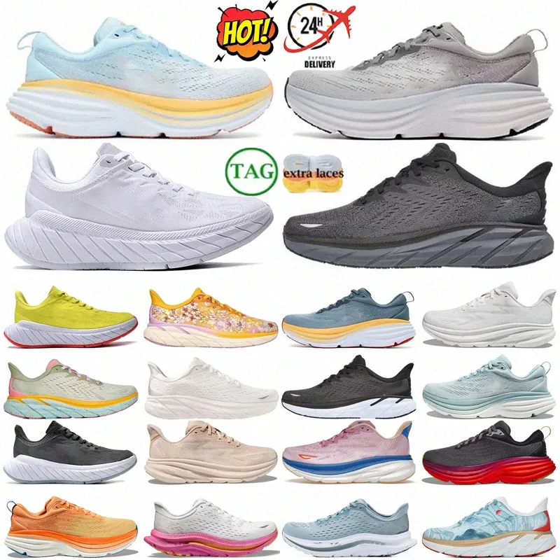 One One Clifton 9 Schuh Damen Bondi 8 Kawana Schuhe Running Shifting Sand Triple Damen Herren Herren Sommer Song Herbor Mist Weiß Schwarz CoasHLf6#