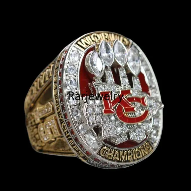 Luxo 2023 Super Bowl Championship Ring Designer 14K Ouro Futebol Campeões Anéis Estrela Jóias Diamante Para Mulheres Dos Homens
