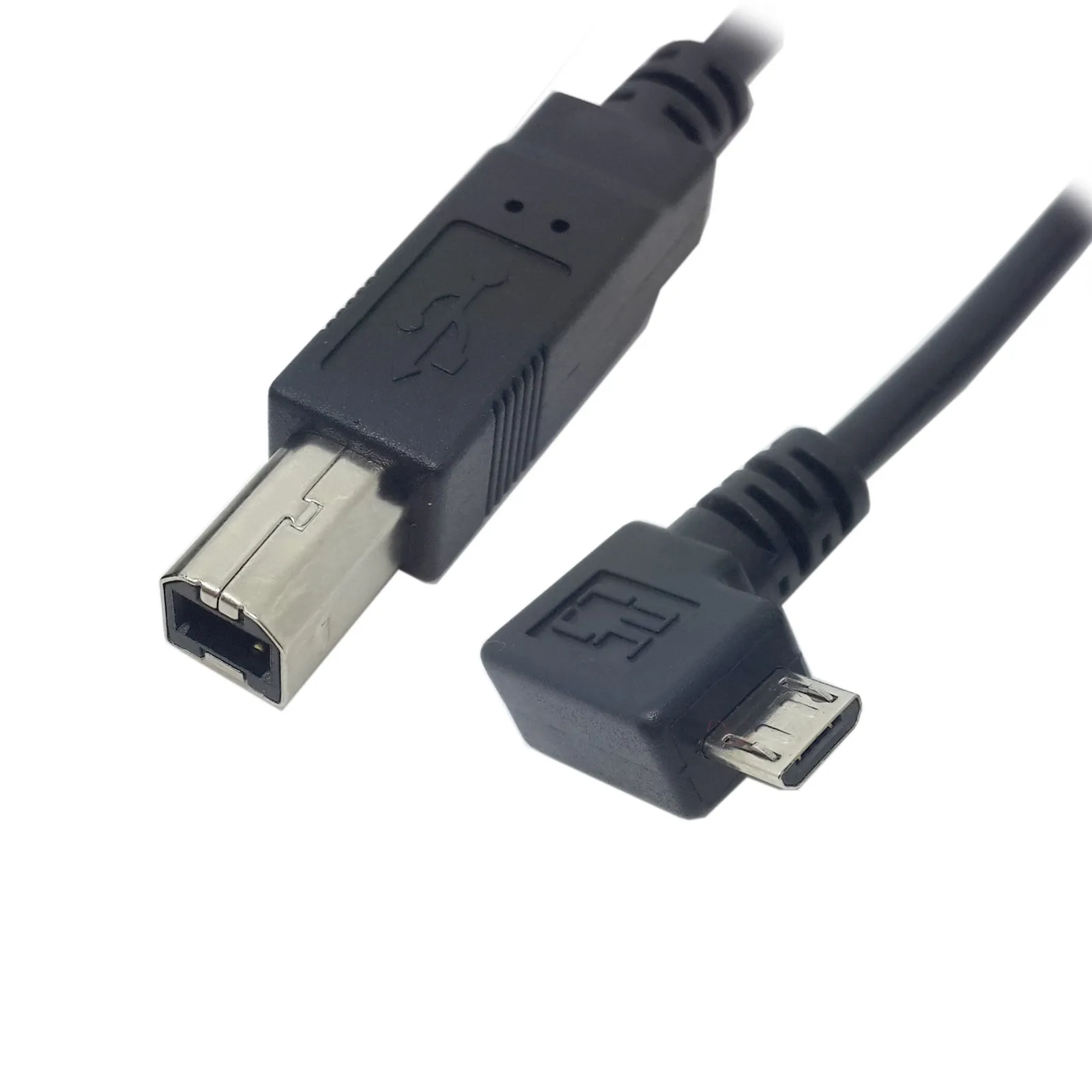 U2-203-LE Micro USB OTG masculino para USB Padrão B- Dados de dados Principal de painel plano