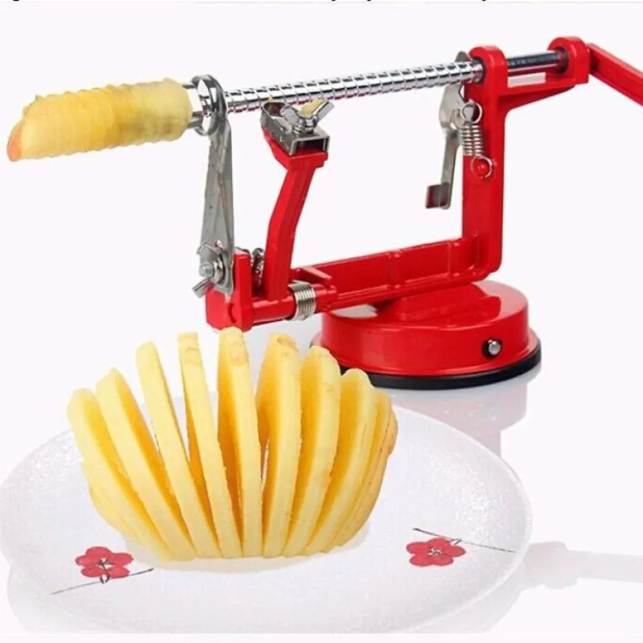 3 w 1 Apple Peeler Fruit Maszyna krojenia maszyny do krojenia ze stali nierdzewnej maszyny z owocami jabłkową obrane narzędzie kreatywne narzędzia kuchenne 2311635