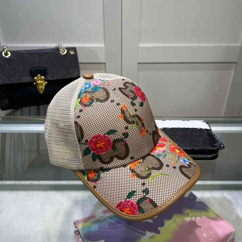 Projektantka baseballowa luksusowa czapka plażowa alfabet haft haftowy męski capello twórczy sport