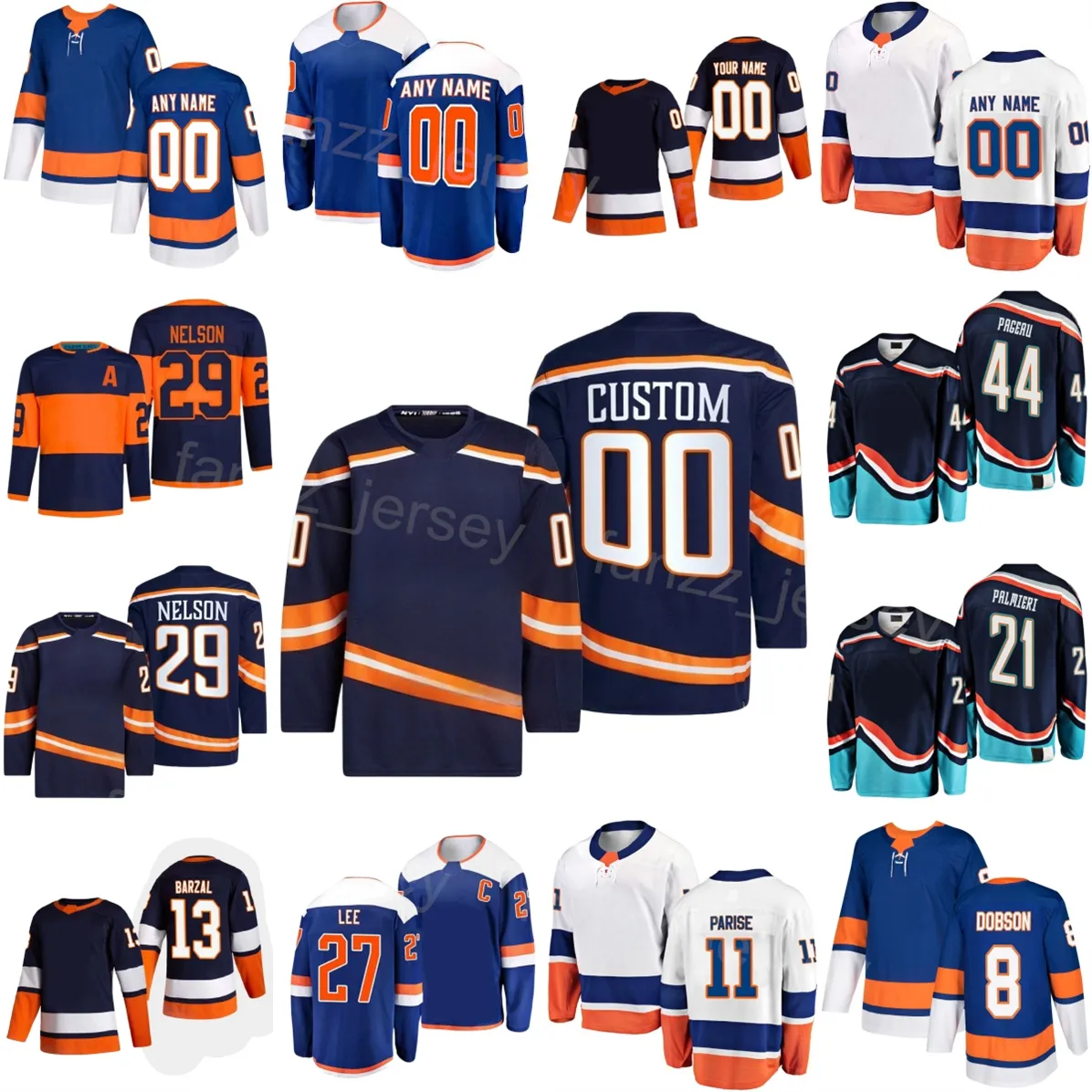 2024スタジアムシリーズホッケー44 Jean-Gabriel Pageau Jersey Women Kids Man 6 Ryan Pulock 8 Noah Dobson 13 Mathew Barzal 21 Kyle Palmieri 29 Brock Nelson 27 Anders Lee