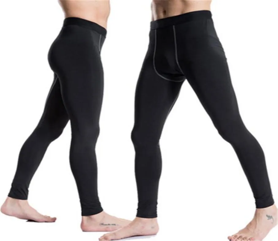 Marca men039s correndo calças esportes atlético compressão esportes ginásio leggings basquete jogging atlético branco jogger futebol cyc7933829