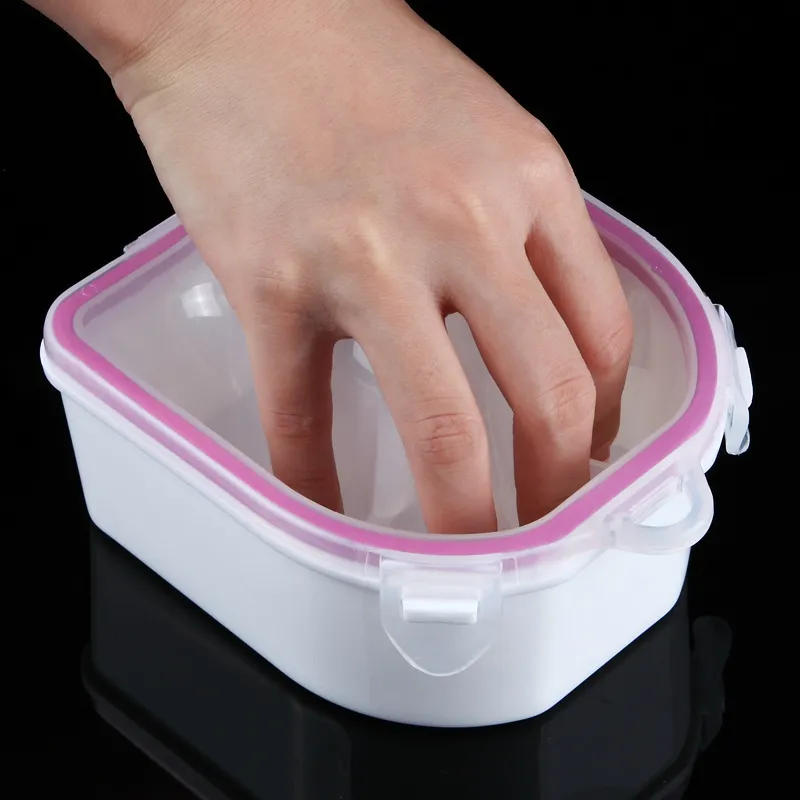 Nail Art Tools Double Layer Nail Art Bubble Hand Bowl Hand Care Bubble Dead Skin Exfoliating Bowl Double Layer Cleaning Bowl