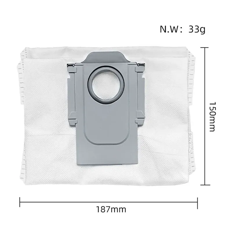 dust bag Roborock S8 / S8 Plus / S8 Pro Ultra / Q7 / Q7 Max+ / T8 robot vacuum cleaner Bags Dirty Bag Replacement spare parts