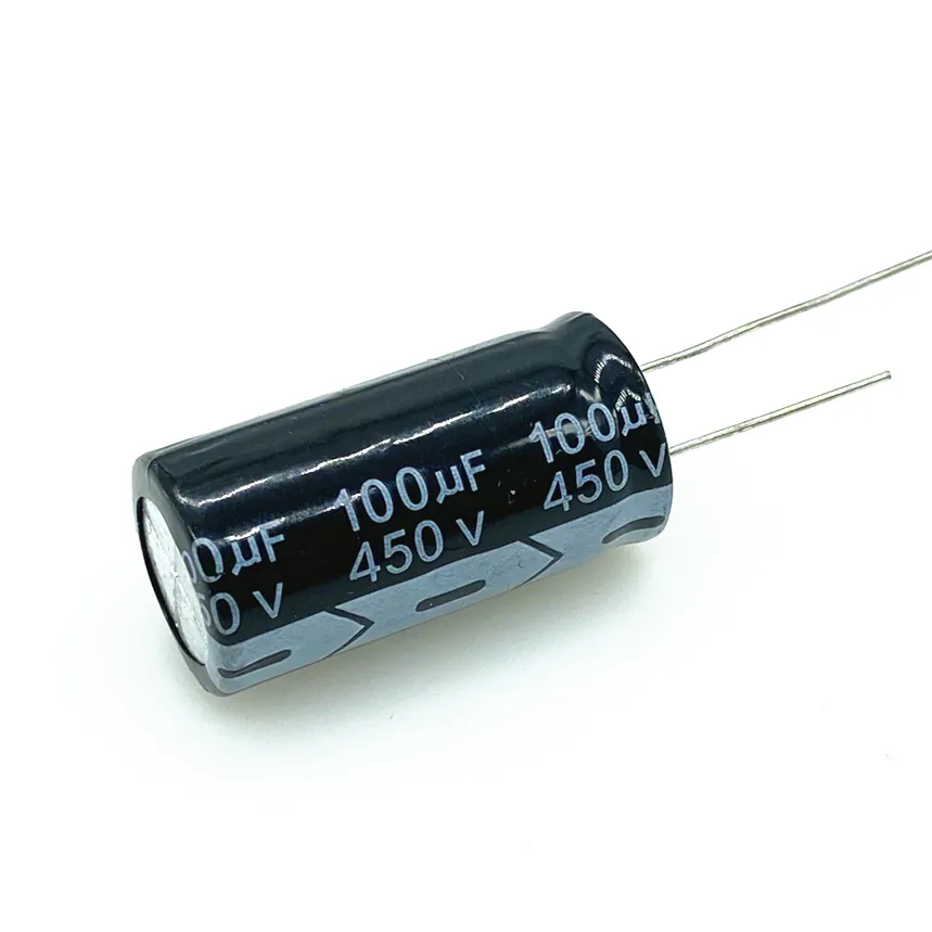 Capacitor eletrolítico de alumínio 6.3V 10V 16V 25V 35V 50V 63V 100V 400V 450V 47UF 100UF 220UF 330UF 470UF 680UF 1000UF 1500UF 20%