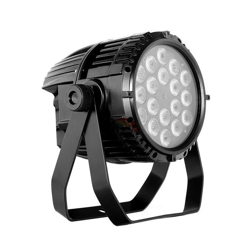 Light Silent IP65 Waterproof RGBAW 5in1 Outdoor LED Par Light 18X15W Spot lamp