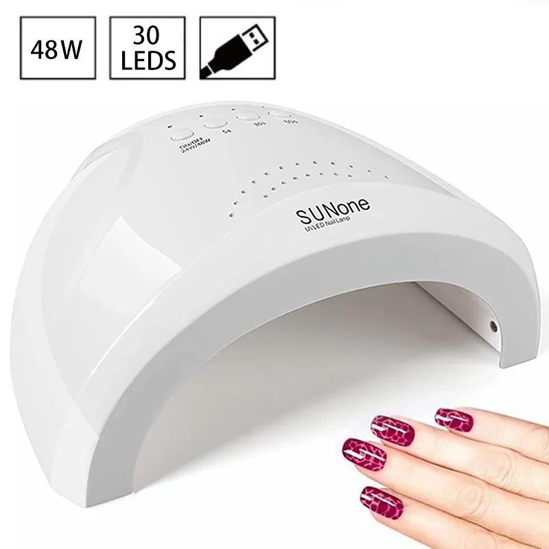 Kits 48W UV LED NAIL LAMP 30LEDS LAMP VOOR MANICURE ACCESSOIRES NAILS ACCESSOIRES EN TROBLED