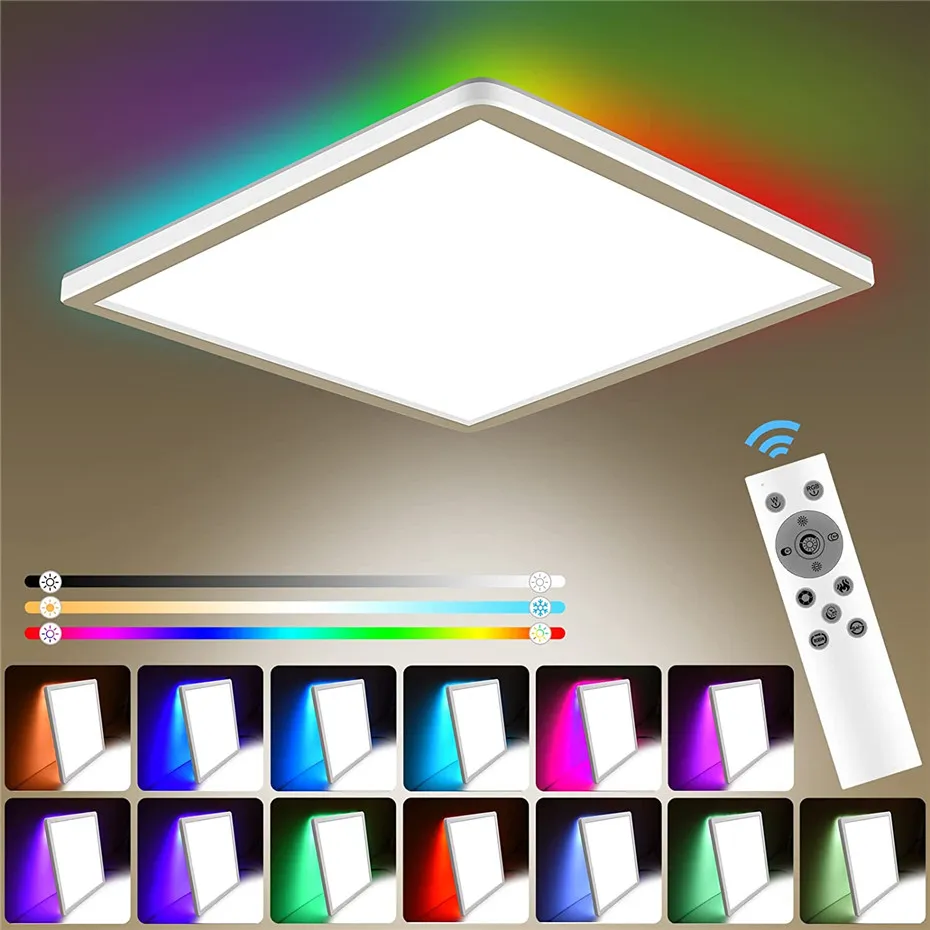 Modern Dimmable RGB Square 18w Led Panel Light For... From Ddmyfriend ...