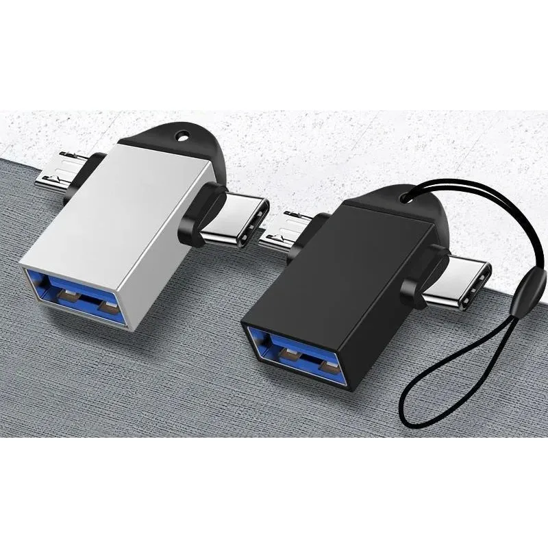 Atacado novo adaptador USB dois em um Type-c/Android TYPE-C para adaptador OTG USB3.0