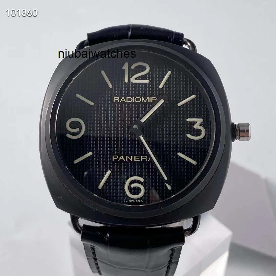 Luksusowe zegarki mechaniczne Manualne męskie zegarek 45 mm Wodoodporny pełny stal nierdzewna Wysoka jakość ARP6