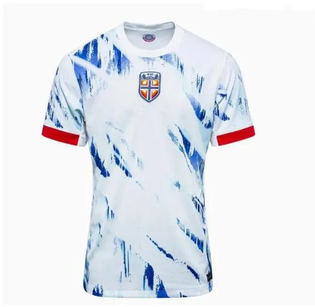 Mejor Precio En A Granel Norvege 2024 2025 Jersey De Football Haaland Odegaard Strand Larsen Sorloth BERG AJER NUSA BOBB OSTIGARD VETLESEN THORSTVEDT 24 25 Maillot De Football De Lequipe Nationale