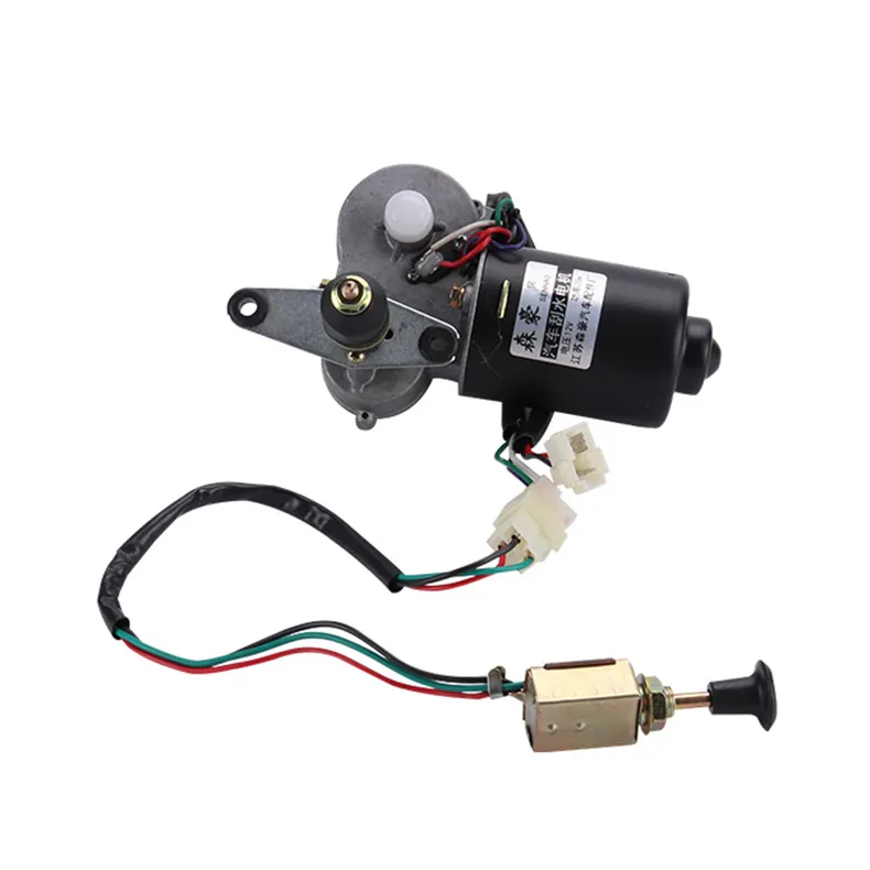 Fabriek directe elektrische auto ruitenwissermotor elektrische driewielige vierwielige universele accessoires ruitenwissermotor 12V30W