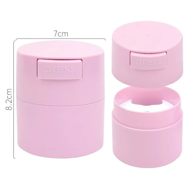 2024 Lash Glue Storage Container, 속눈썹 확장 접착제 용 밀폐 접착제 홀더, 3 개의 접착제 밀봉 된 JAR 탱크 박스 1. 밀폐 확실히