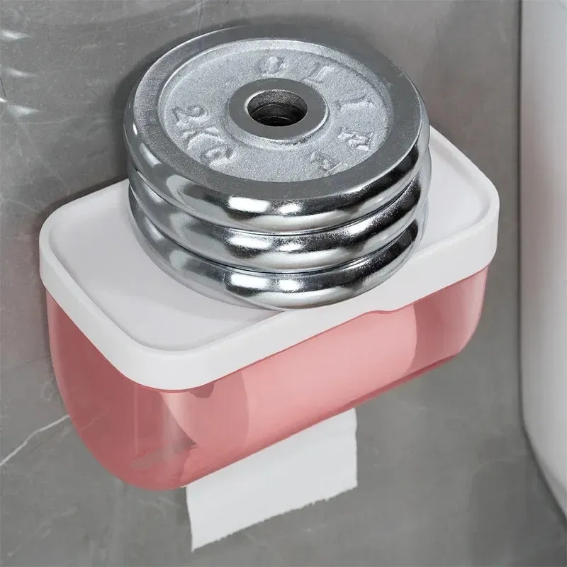 Bez uderzenia uchwyt na papier toaletowy wodoodporne do przechowywania papierowe papierowe przechowywanie ręcznik papierowy