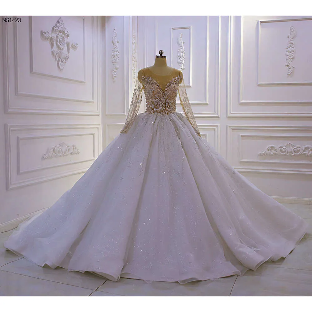 long sleeve bodycon wedding dress Berylove Women Ivory Bodycon Bridal Shower Dress Long Sleeve Square Neck Wedding Rehearsal Dress With Lace, Ivory / US6 main image 1