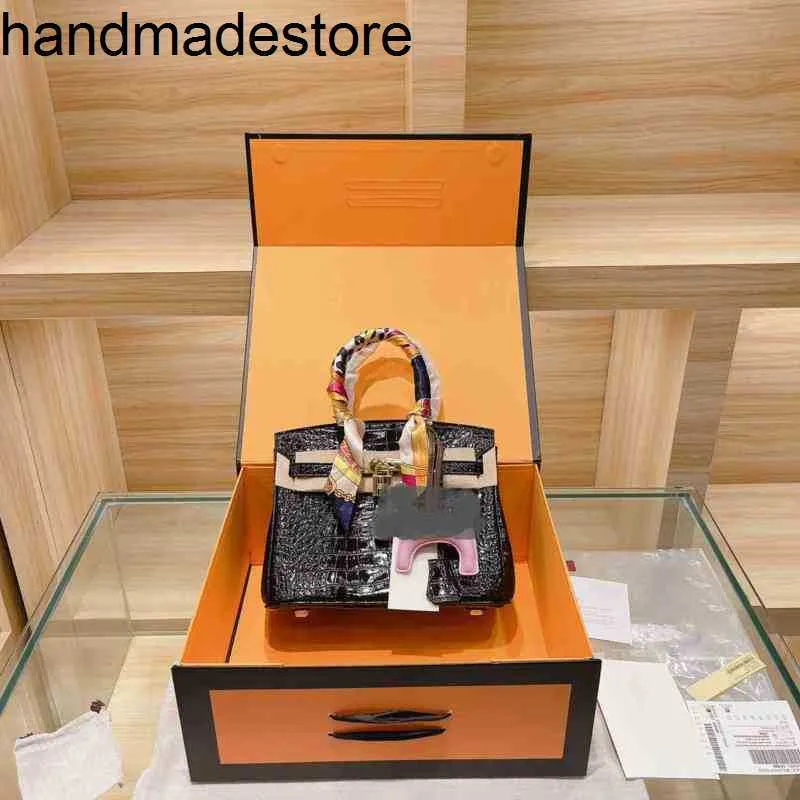 Platinum Leather Bk Designer Alligator Handbags Bags 25cm Totes Handbags Bag Pony Lady Handbag Have Have Birkinzfm4