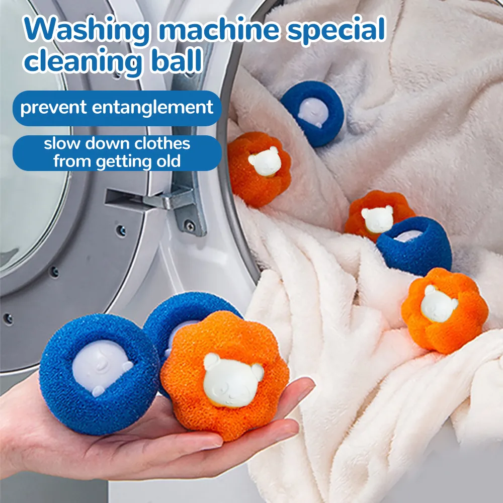 Reusable Laundry Balls For Home Cleaning Jml Hair Remover, Lint Trap, Dryer Tool From Homepro4