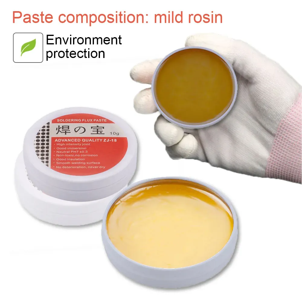 No Clean Soldering Flux Paste (10CC) - Lead-Free Rosin Flux For Circuit Boards And Electronics - View #10