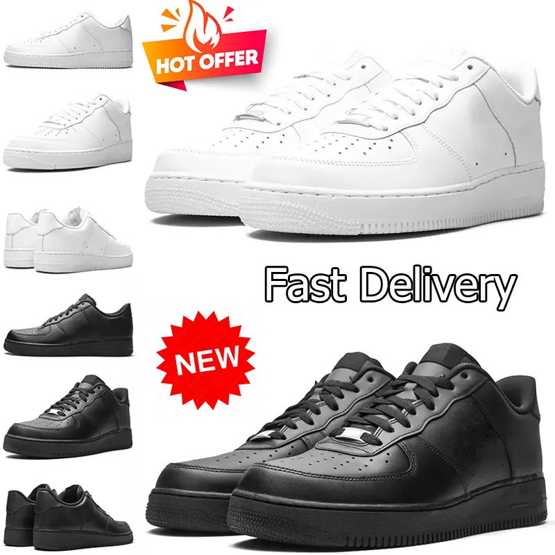 One Mens Running Shoes One For Men Women 1 Platform Sneakers Classic Triple White Black Panda Trainers Outdoor Sports Shoes