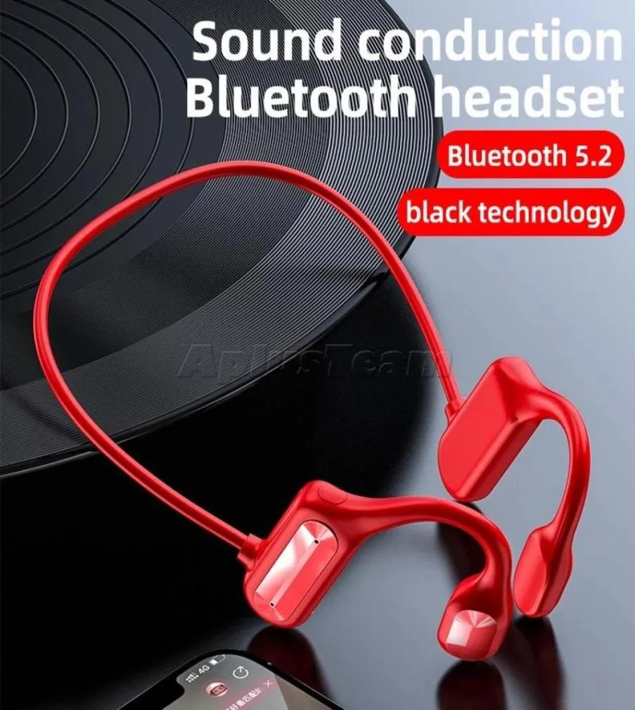 BL09 hörlurar Bluetooth 50 trådlösa hörlurar Benledningen Stereo Earuds Hanging Ear Sports Headset för iPhone för Samsung 1554785