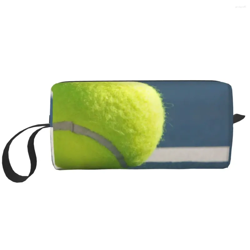Косметички, теннисный мяч, портативный косметичка для путешествий, кемпинга, активного отдыха, косметичка, ювелирная сумка