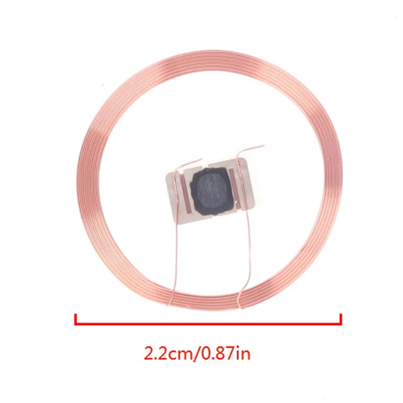 21.6mm 13.56MHz UID IC Card RFID Rewritable Changeable Chip Keyfob with ...