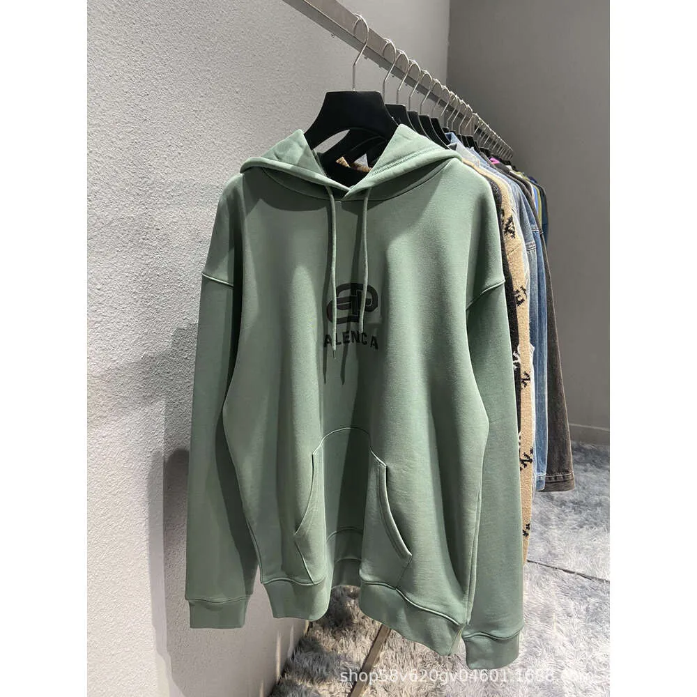 Mens Designer Hoodie Balencigs Moda Hoodies Hoody Mens Suéteres Versão de Alta Qualidade Tide Lock Loop Ins Avantgarde Impressão Requintada Solta Ombro Coupl U6CK