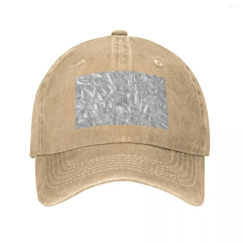 Ball Caps Wrinkled Tin Foil Conspiracy Theory Funny Cowboy Hat Sunscreen Baseball Cap |-f-| Beach Anime For Women Men's