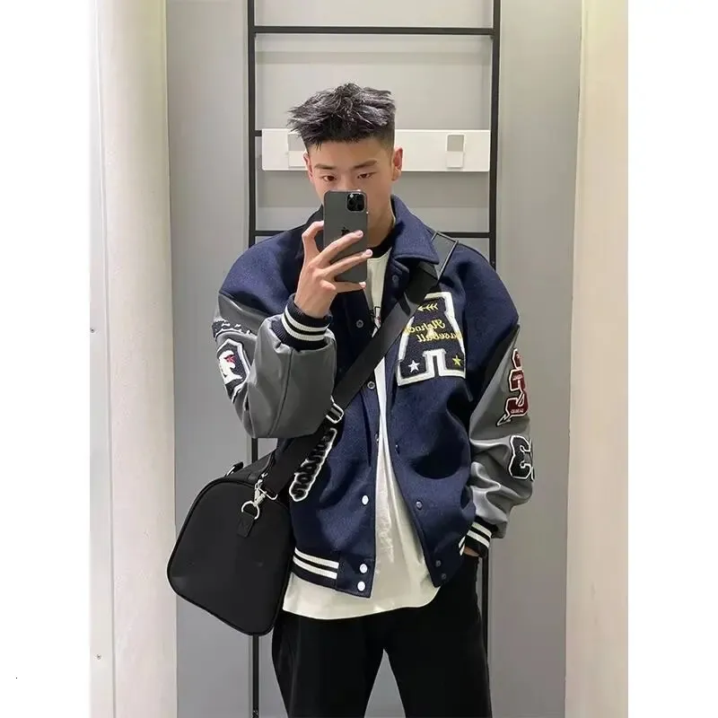 完璧主義 High Street Bomber Best Bomber Jackets With Letter Clothing