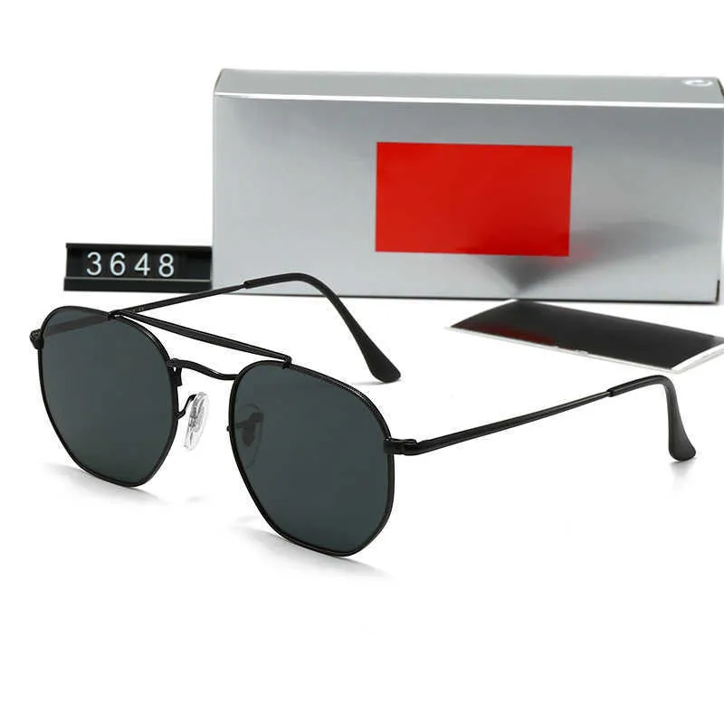 Новые стеклянные солнцезащитные очки модные унисекс вождение и путешествия досуг 3648