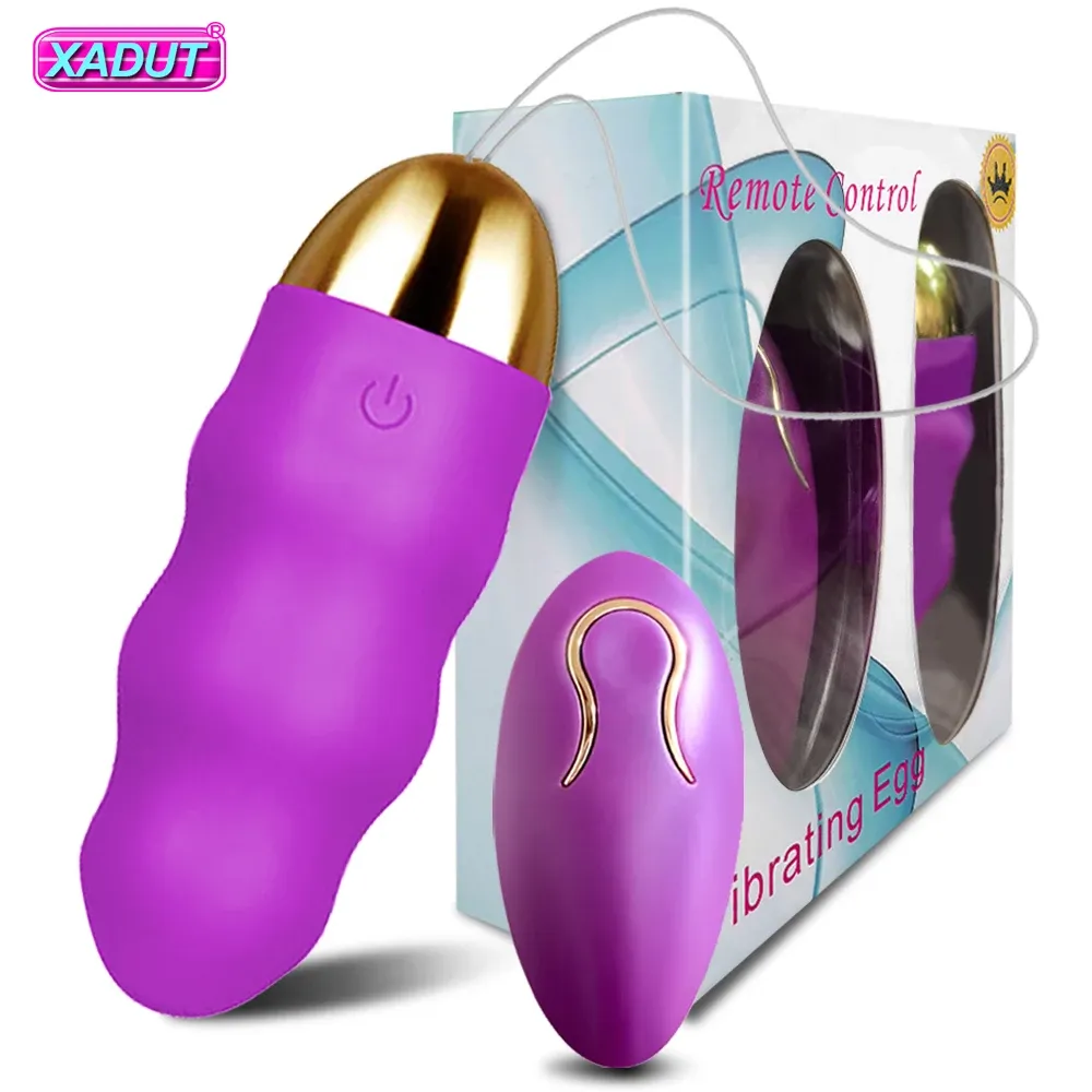 Giocattoli senza fili G Spot vibratore uovo vibrante vibratore per le donne indossano mutandine telecomando amore uovo giocattoli sessuali per donne adulte 18