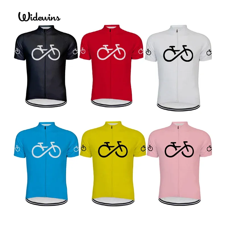 Ställer in New Cycling Jersey Short Sleeve Downhill Men Jersey Mountain Bike Tshirt Mtb Maillot Bicycle Shirt Uniform Cykelkläder