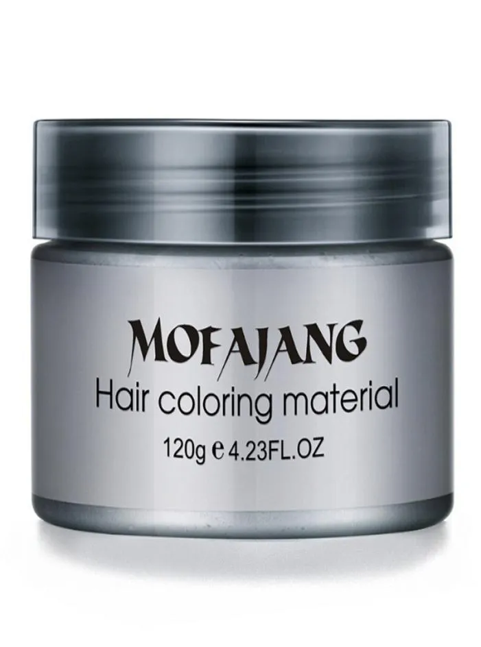 Cera per capelli Mofajang per acconciature Mofajang Pomade Strong style ripristino Pomata cera grande scheletro affettato6698970