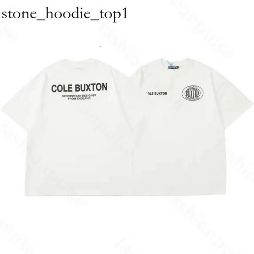 Cole Buxton Hochwertiges Designer-Herren-T-Shirt für den Sommer, lockeres Cole Buxton-T-Shirt für Herren und Damen, luxuriöses, trendiges, klassisches Slogan-Print-Oberteil mit Cole-Tag 9943