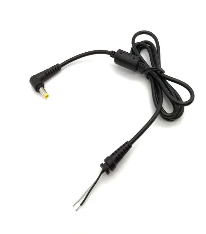 100 stks Universele DC Tip Plug 55x17mm 5517mm Connector Power Kabel Magnetische Ring voor Laptop AC Adapter Oplader DC Cord2092541