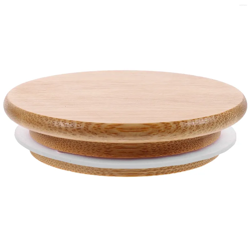 Dinnerware Defina a chaleira de água fria de água de bambu Copo de aço inoxidável Copo de madeira de madeira Substituível capa resistente ao desgaste do desgaste da jarra