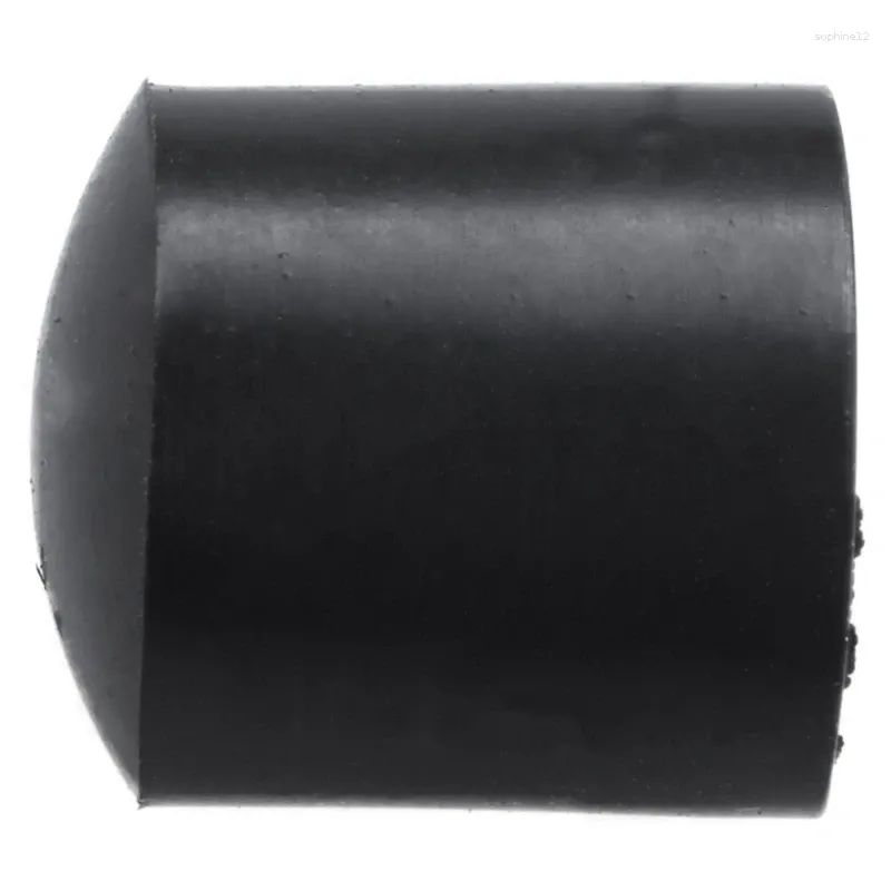 Maty do kąpieli gumowe czapki 80-częściowa czarna rurka kończy się 10 mm