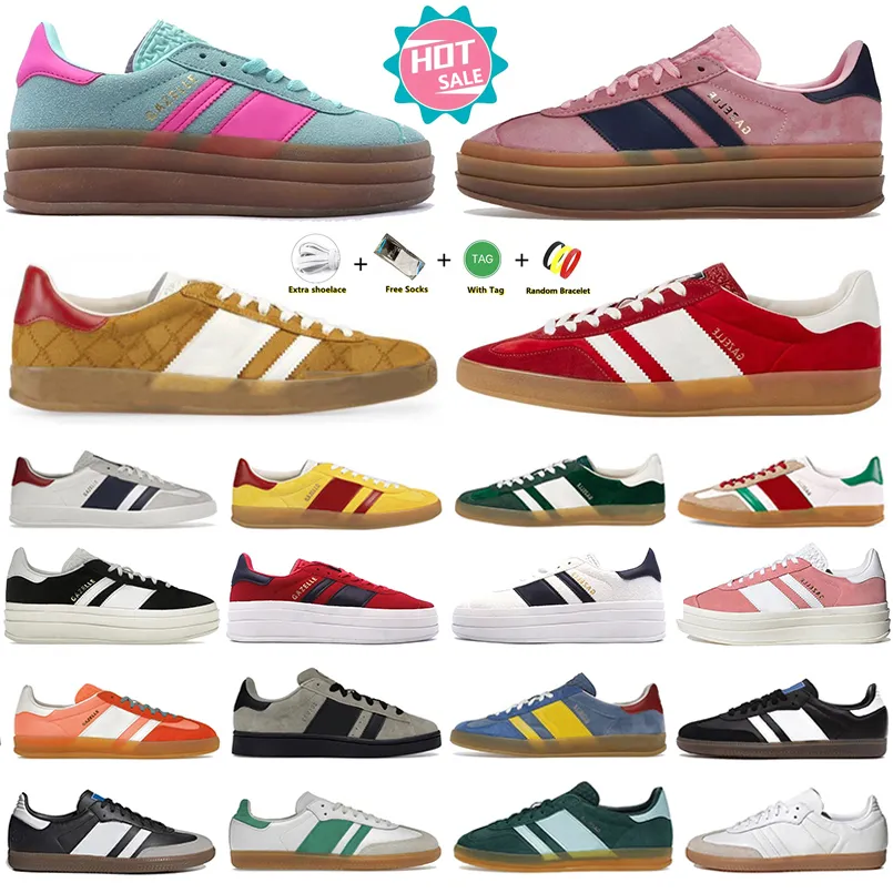 Chaussures de créateurs Chaussures de course Plate-forme audacieuse Pink Glow Pulse Mint Pink Core Noir Blanc Solaire Super Pop Rose Hommes Femmes Campus 00s Casual Sports Sneakers 36-45