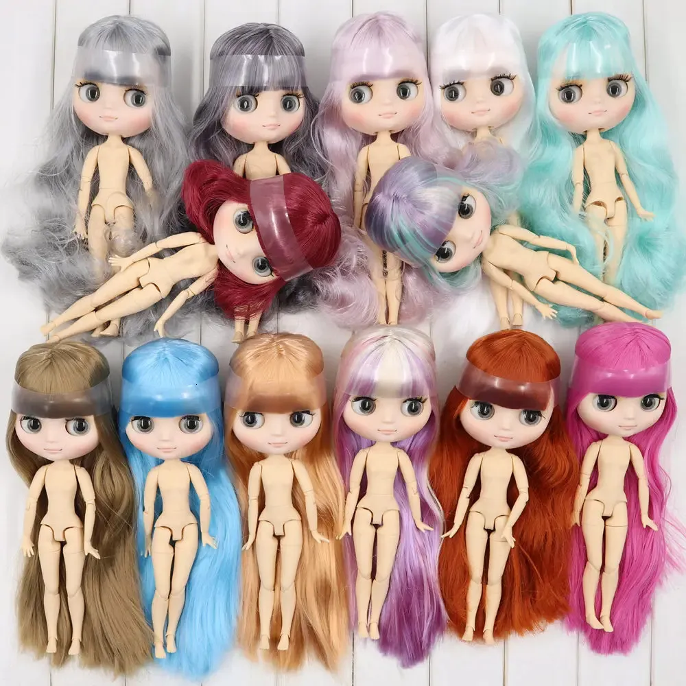 ICY DBS Middie Blyth bambola Pelle smerigliata 20 cm 18 bjd corpo articolare Gesto della mano come regalo Neo 240311