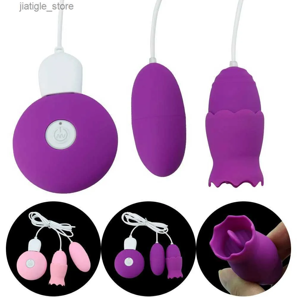 Altri oggetti di bellezza della salute in silicone leccate tre teste masturbanti stimolatori clitoride di capezzolo amore vibrazione di dildo massaggiatore Y240402