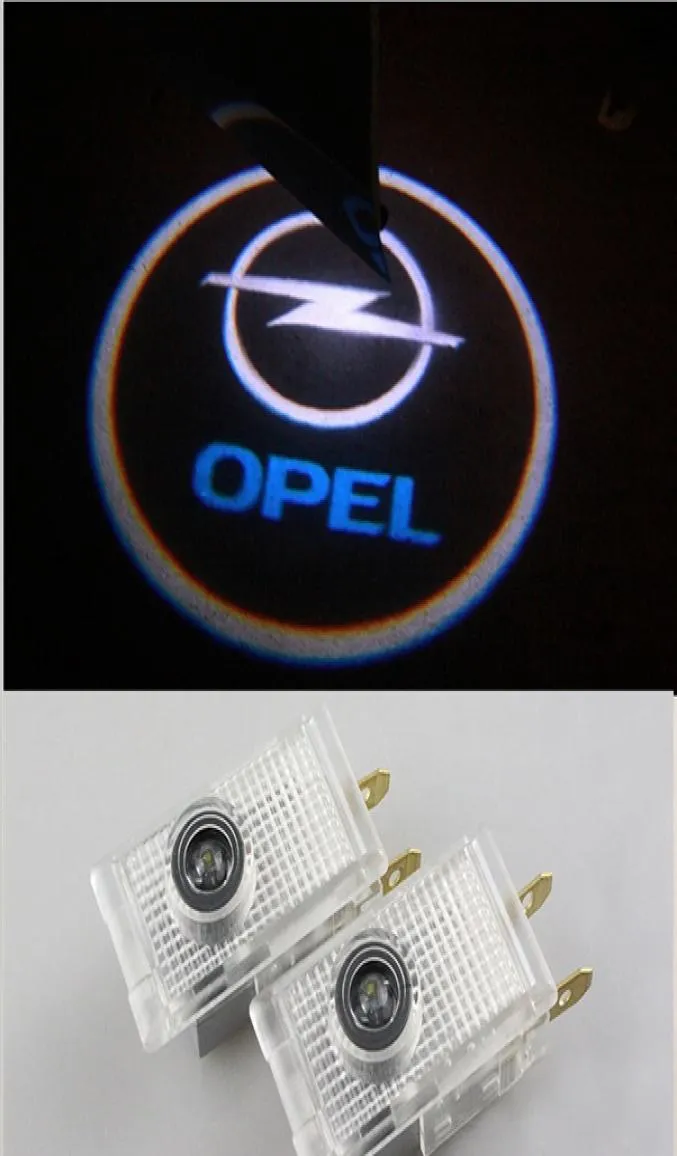 2st Ghost Shadow Light Car Logo Laser Projector Door Under Puddle Lights for Opel Insignia9741697