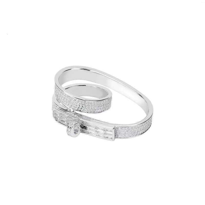 Cluster Ringe Zoca 925 Sterling Silber Zwei-Finger für Frauen Einfache Temperament Trendy Mode Wunderschöne Hochzeit Party Schmuck Großhandel