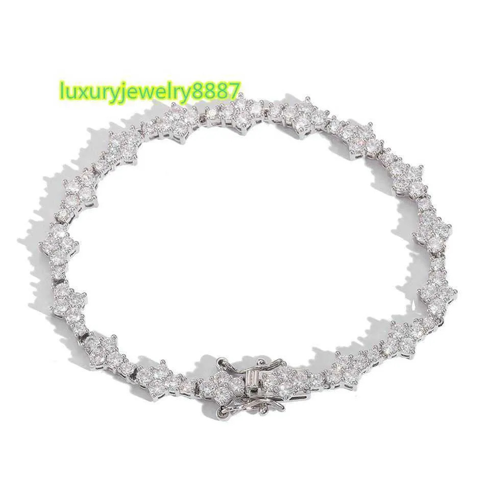 Lifeng модные ювелирные изделия Heoney ожерелье 3 мм 4 мм теннисная цепочка Топ ледяная сотовая цепочка из латуни 18 К позолоченная блестящая цепочка для ожерелья